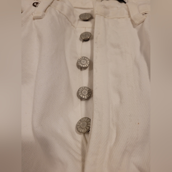 Agolde 90's crop white jeans, size 27, in a very good condition - Picture 7 of 9